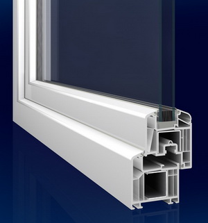 PVC stolarija - presek